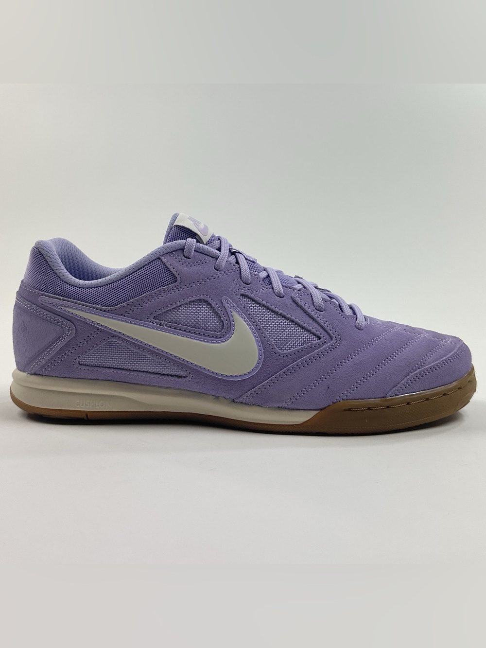Nike Gato Hydrangeas Purple White Mens Indoor Soccer Shoes Low HQ6020-500